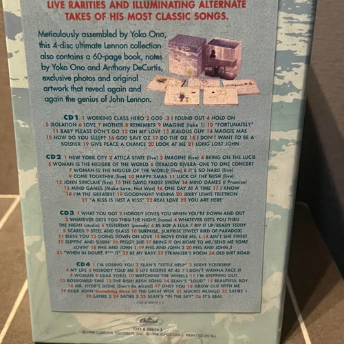 John Lennon Anthology 4CD Deluxe Boxset new, sealed
