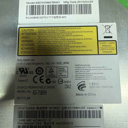 Acer Aspire 5741 spare parts bundle with i3-350M, 4GB RAM, 320GB HDD