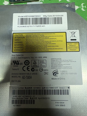 Acer Aspire 5741 spare parts bundle with i3-350M, 4GB RAM, 320GB HDD