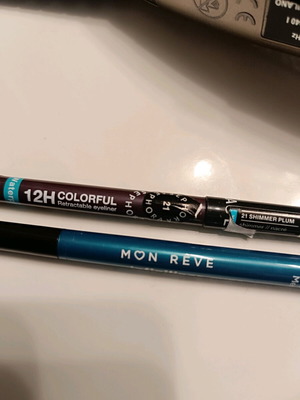 Δύο μηχανικά μολύβια ματιών Mon Reve και Sephora σαν καινούργια
