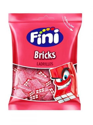 Fini Bricks strawberry candy 90gr new
