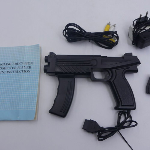Electronic Kids Retro Console used, educational computer study game