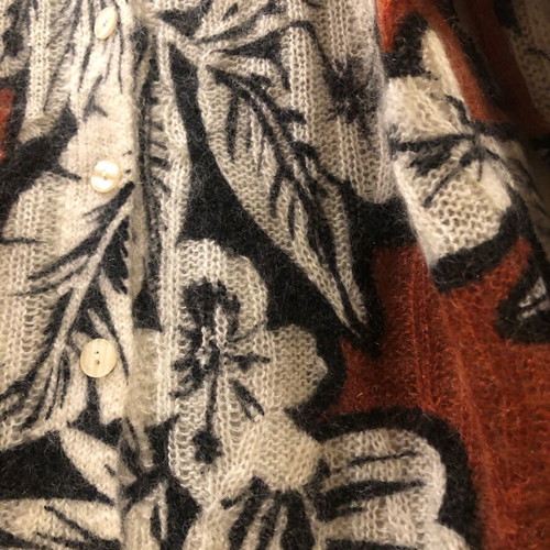 Twinset women's floral cardigan like new, multicolor No S