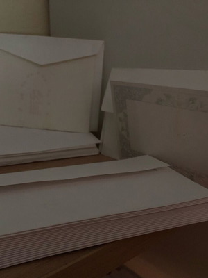 Envelopes with or without ticket new