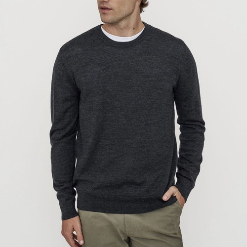 TCM Merino Wool Pullover men's sweater XL like new, gray