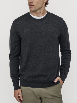 TCM Merino Wool Pullover men's sweater XL like new, gray
