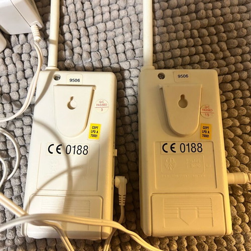 H&H Hartig & Helling 2-Channel Wireless Baby Monitor Like New
