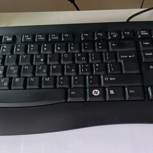 Turbo-X numeric keypad used, wired with LED indicators