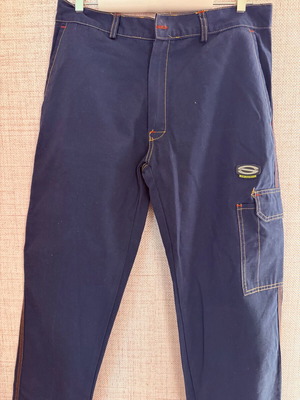 SIS Work Pants like new, size 48, navy blue