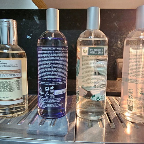 Vegan Body Mists The Body Shop and Fresh Line new, set of 4