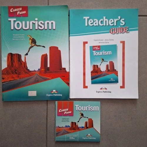 Career Paths Tourism Student's Book and Teacher's Guide like new with 2 CDs