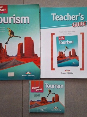 Career Paths Tourism Student's Book and Teacher's Guide like new with 2 CDs