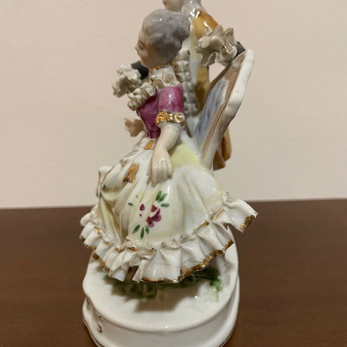Vintage porcelain figurines handmade, new, made in Japan