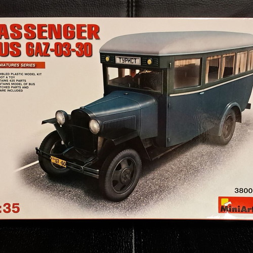 Passenger Bus GAZ-03-30 Mod. 1945 MiniArt collectible new