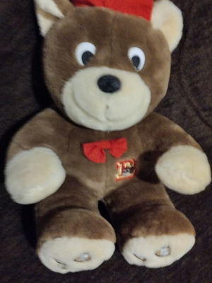 Vintage Story Telling Baby Bear plush toy used, interactive
