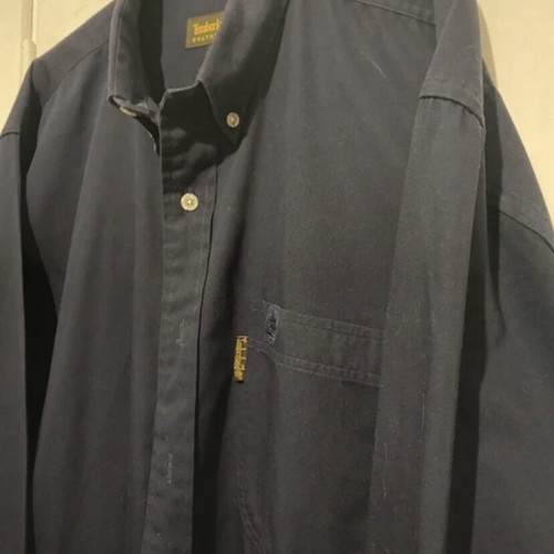 Timberland men's shirt dark blue like new, XL