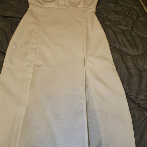 White Trendyol dress new, size small