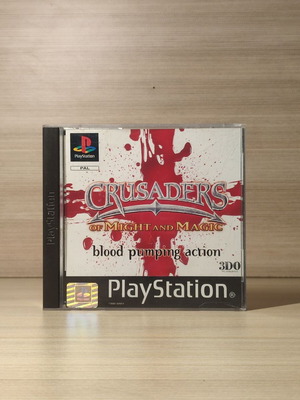 Crusaders of Might and Magic PS1 used, complete English version