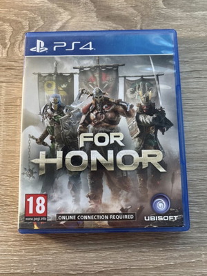 For Honor PlayStation 4 game like new, action adventure fighting