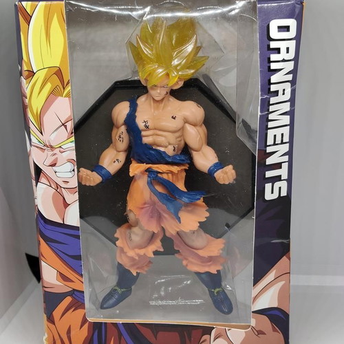 Son Goku Super Saiyan figure 16cm like new, Dragon Ball collectible
