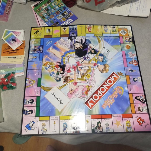 Monopoly Sailormoon board game like new