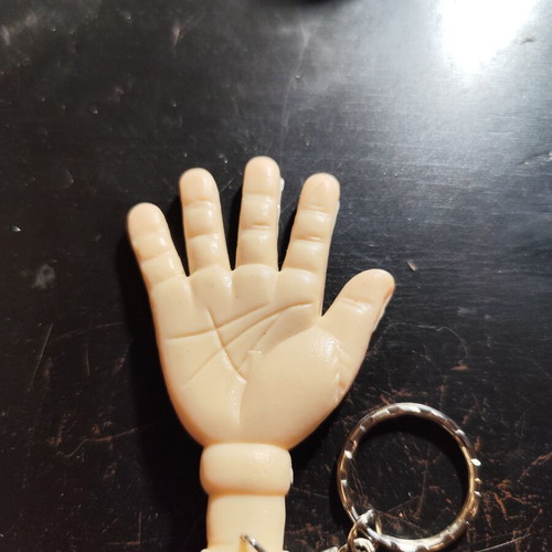 Keychain Hand vintage, new