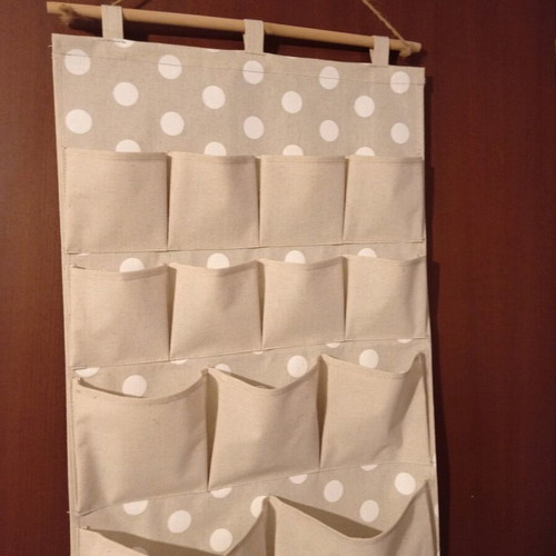 Hanging organizer for small items like new