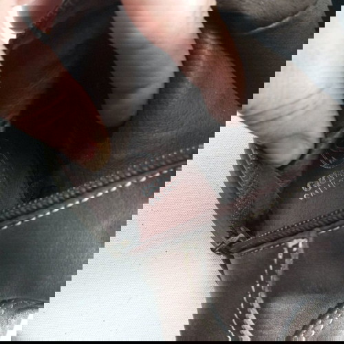 Δερμάτινες μπότες Giorgo Salustro no 41 μεταχειρισμένες, καφέ ταμπά