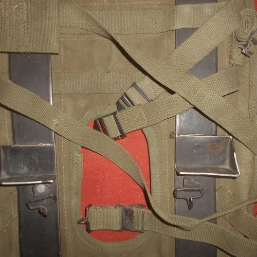 U.S.ARMY Back Harness for PRC-77 Radio Used, Vietnam War
