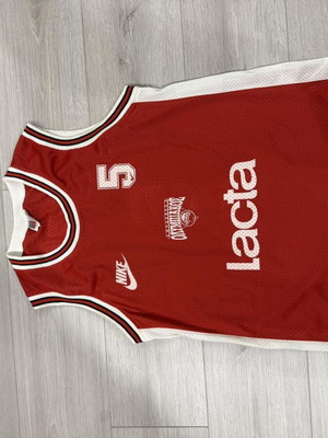 Vintage Olympiacos Basketball Jersey No 5 Sigalas Nike used