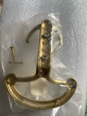 Coat hook new made of brass