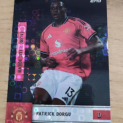 Patrick Dorgu Topps Manchester United Team Set 2026/26 new
