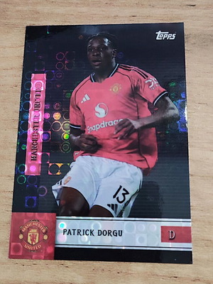 Patrick Dorgu Topps Manchester United Team Set 2026/26 new