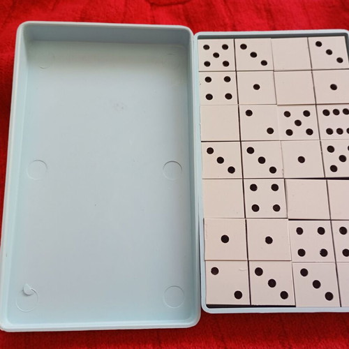 Vintage Soviet Union Domino set from Dnipropetrovsk, like new