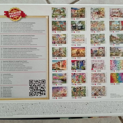 Schmidt Puzzle 500 pieces The Four Seasons like new