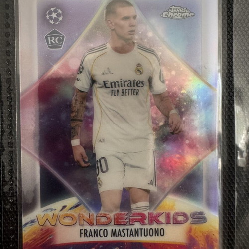 Rookies lot new football trading cards with Karl and Mastantuono RC