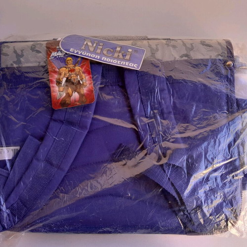 Square school bag He-Man and the Masters of the Universe 2004 new