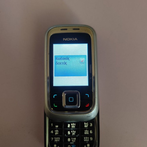 Nokia 6111 used, silver, up to 7.9 MP camera