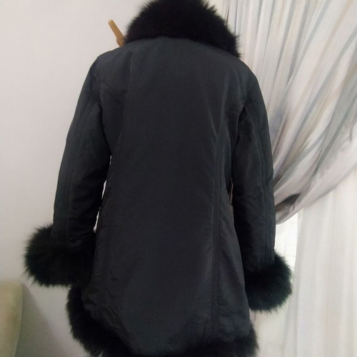CLEARANCE SHIPPING UP TO 7/8!!! Half coat with real fox fur!!!!