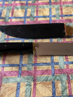 Traditional Cretan knife used