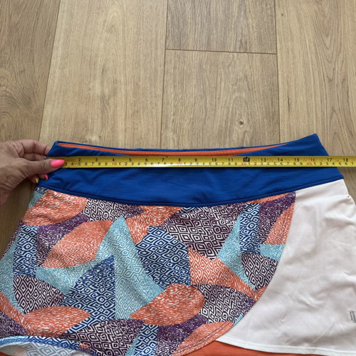 Eleven by Venus Williams tiered multicolor tennis workout skort size L like new