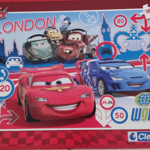Cars kids puzzle 180 pieces like new