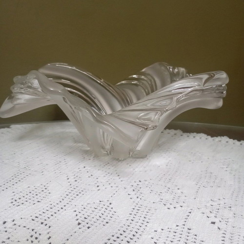 Crystal fruit bowl timeless, like new
