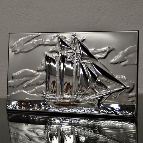 Silver ship frame new
