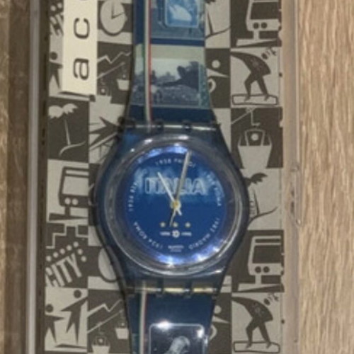 Swatch 1998 100th Anniversary Italian Football Federation watch new