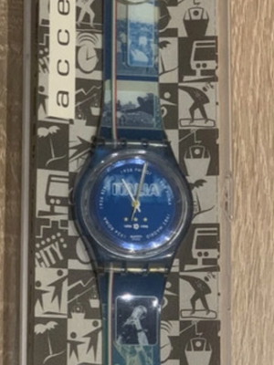 Swatch 1998 100th Anniversary Italian Football Federation watch new