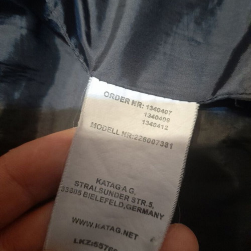 Women's nylon jacket size 42, black