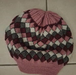 Pink hat like new, one size
