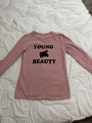 Abysse pink knitted blouse small like new