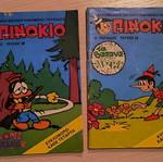 Various comics used, Mickey Mouse, Adventure, Blek issues